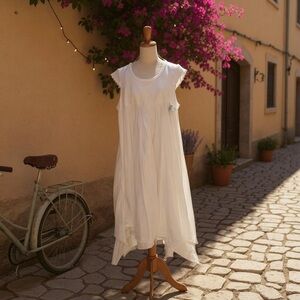 Naartjie White Casual Kids Dress